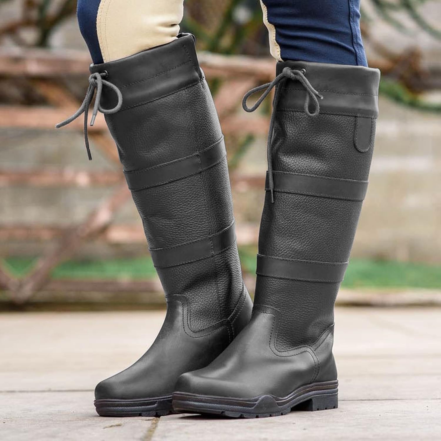 water resistant riding boots