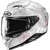 HJC ホワイト ヘルメット XL PINLOCK付き Amazon.com: HJC C10 EPIK Full Face Motorcycle Helmet with HJ