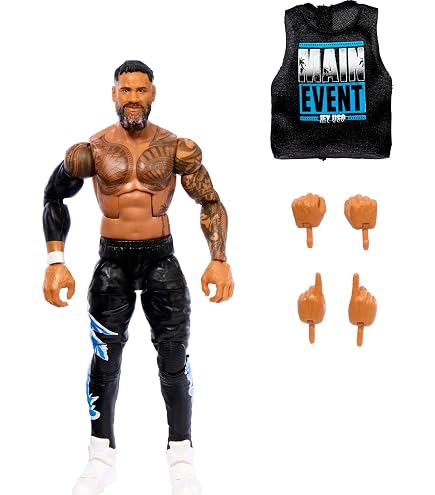 WWE Roman Reigns Elite Collection Action Figure, 6-in/15.24-cm