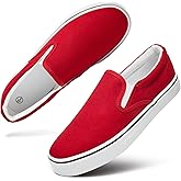 Women's Slip on Shoes Canvas Sneakers Loafers Non Slip Shoes Low Top Casual Shoes