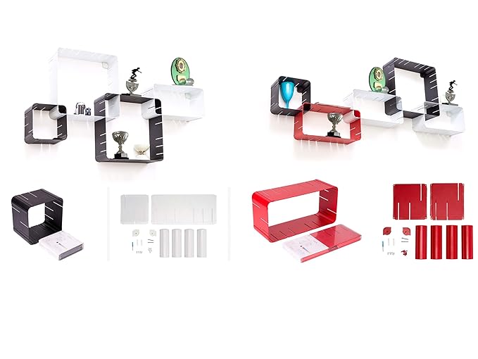 Estantes inteligentes de almacenamiento y decoración Estantes flotantes