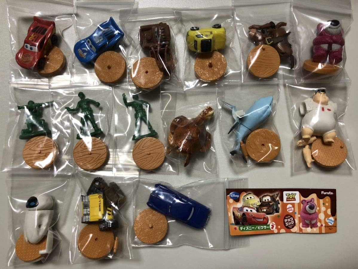 Amazon Co Jp チョコエッグ ディズニー ピクサー2 シークレット ドック ハドソン ポーズ違い含む全15種 フルコンプグリーンアーミーメン ロッツォ他 ホビー 通販