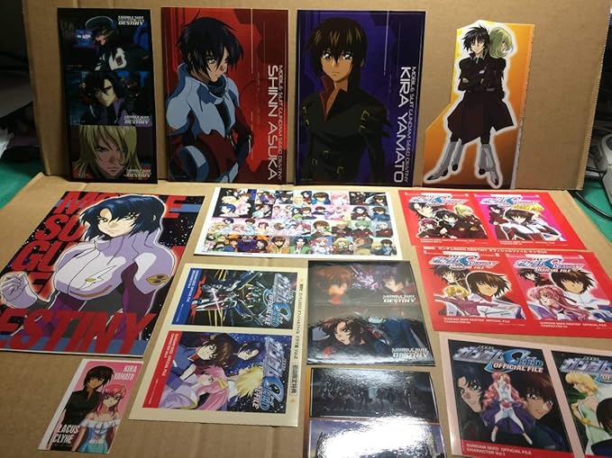 Amazon Co Jp ガンダムseed Destiny ステッカー キラ アスラン ラクス シン レイ カガリ まとめ ホビー 通販