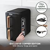 Ninja Double Stack XL Air Fryer 9.5L 4 Levels 6 Functions Black Copper view 2