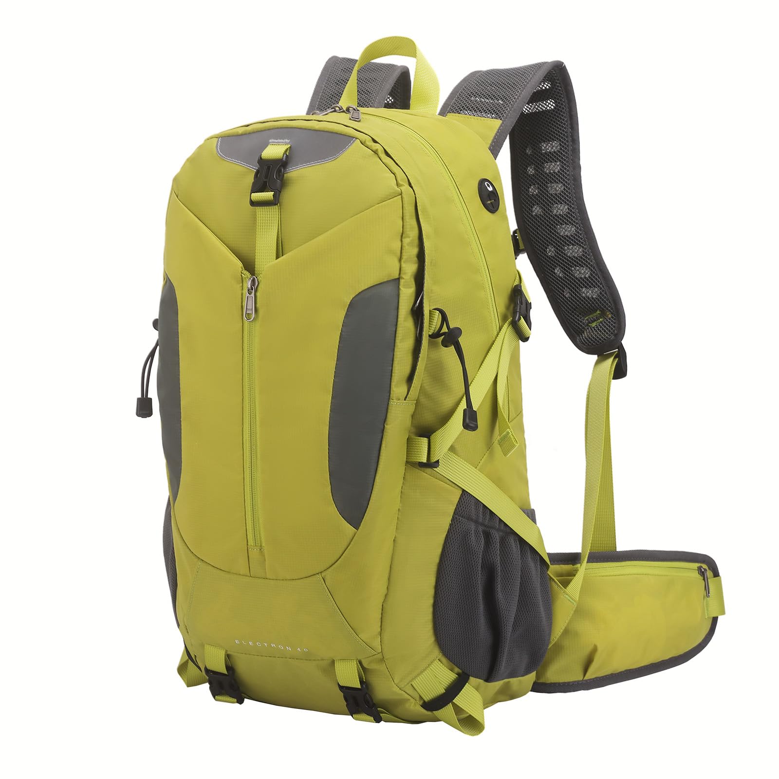 Photo 1 of UTIAMIAOGONGO 40L Hiking Backpack, Waterproof Camping Backpack with Rain Cover, Large Outdoor Sport Travel Daypack for Men Women, Green