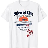 Dexter Bay Harbor Marina Boat Tours Blood Splatter TV Show T-Shirt