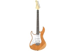 Yamaha Pacifica PAC112JL YNS Left-Handed Electric Guitar, Yellow Natural Satin