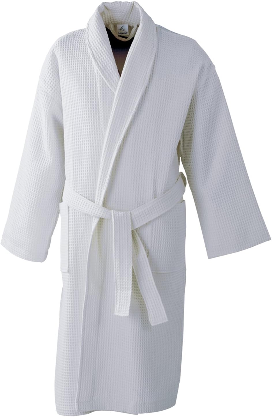 mens grey waffle dressing gown