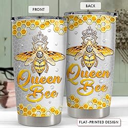 SANDJEST Bee Tumbler 20oz Jewelry Drawings
