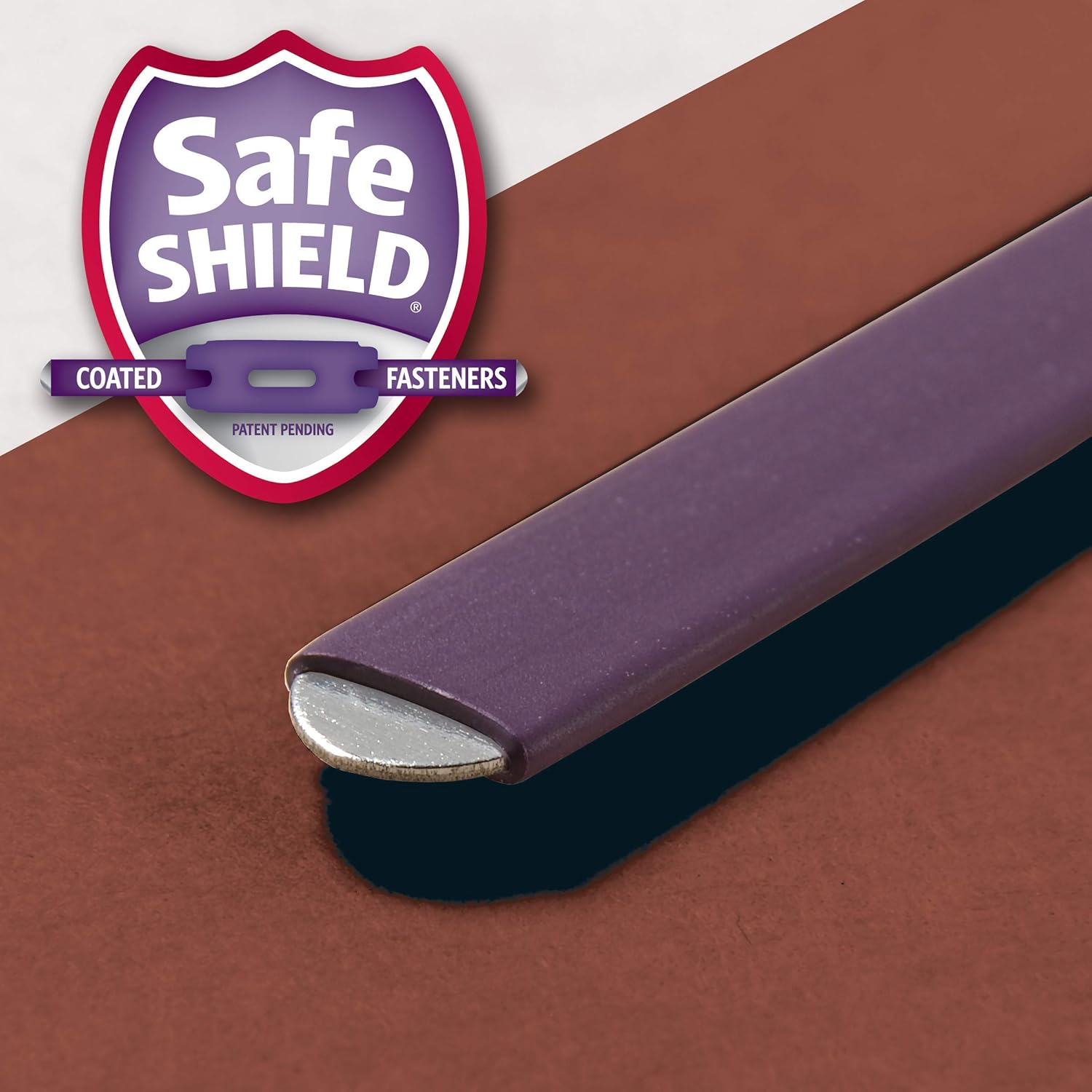 Smead Pressboard Classification File Folder with SafeSHIELD Fasteners, 1 Divider, 2" Expansion, Legal Size, Red, 10 per Box (18775) : Top Tab Classification Folders : Office Products