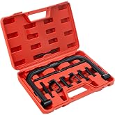 Punmew Valve Spring Compressor 10pcs Valve Spring Removal Tool for Motorcycle, ATV, Car, Small Engine Vehicle Equipment