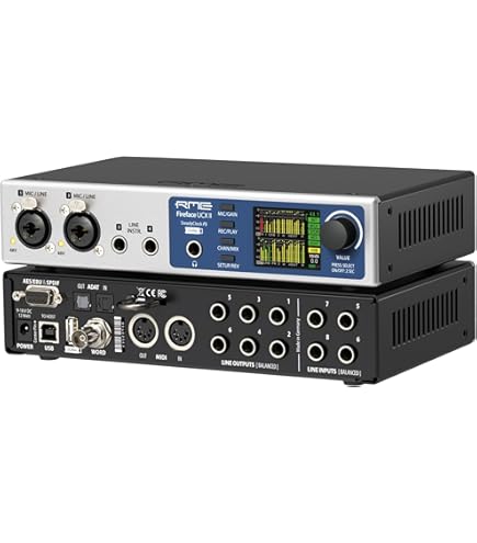 Amazon.com: RME Fireface UFX III 188-Channel Audio Interface with
