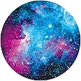 BOSOBO Mouse Pad, Round Nebula Galaxy Mouse Pad, Personalized Designs, Dual Stitched Edges, Anti-Slip Rubber Base, Customized Mousepad for Women Girls Office Computer Laptop Travel, 7.9 x 7.9 Inch
