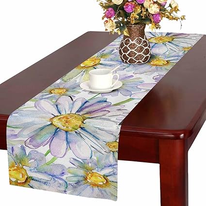 Amazon Com Interestprint Colorful Watercolor Daisy Flower Long
