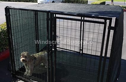 tarp cover for dog kennel