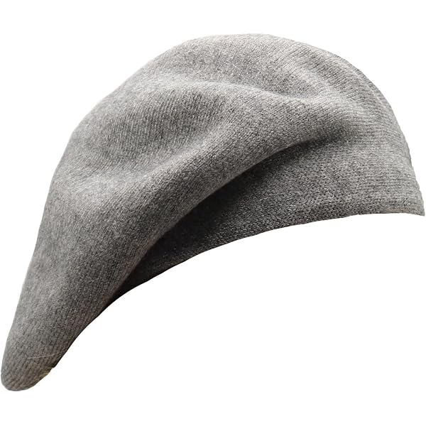 Gllutt Beret Hat French Style Stretchy Knitting Solid Color  display picture 2