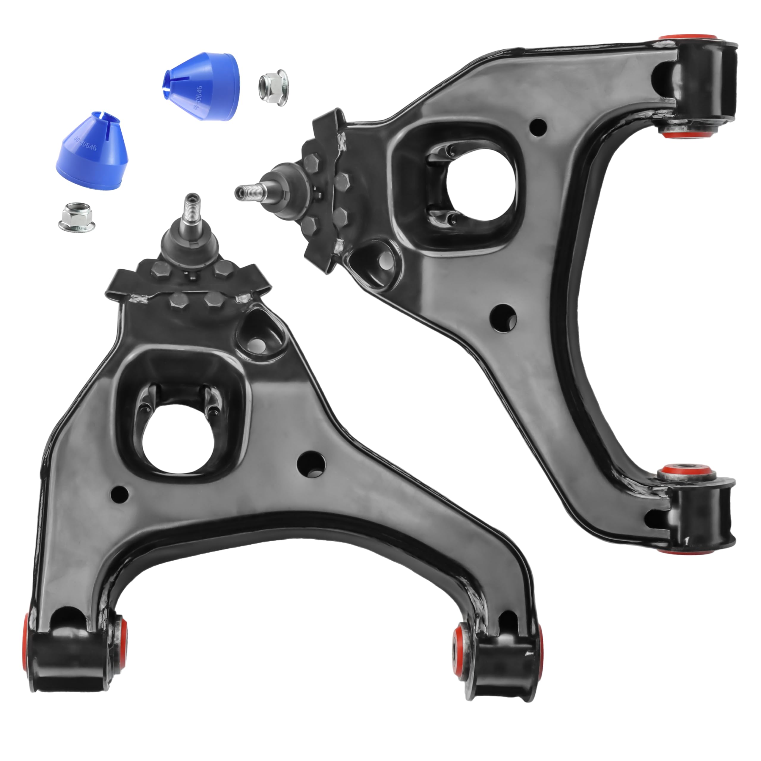 Photo 1 of 2pc Front Lower Control Arms for 1999-2006 Chevy Silverado 1500, GMC Sierra 1500, Lower Control Arms with Polyurethane Bushing - RWD K620265 K620264