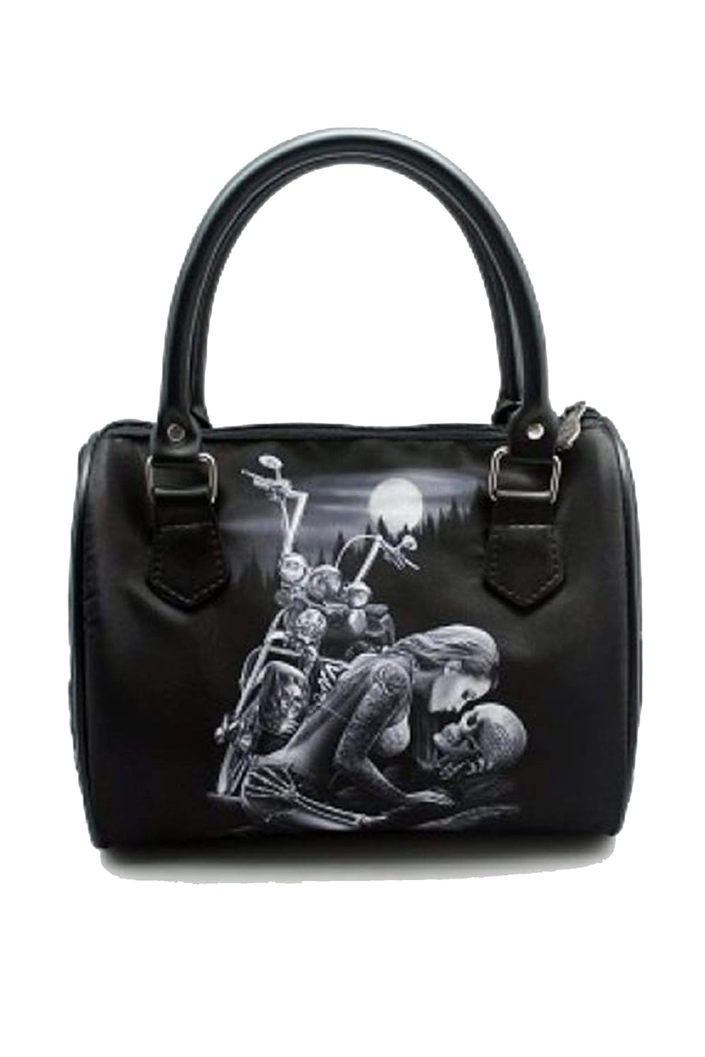 DGA Angels Day of the Dead Ride or Die Motorcycle Dead End/Lovers Handbag/Purse