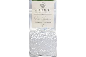 Roasted Four Seasons Oolong Tea - 2023 Fresh Harvest - No Added Flavors - 100% Natural Loose Leaf Tea from Taiwan - Tea Gift, Hot Tea, Iced Tea, Milk Tea - By Oolong Tea Collective (2oz)