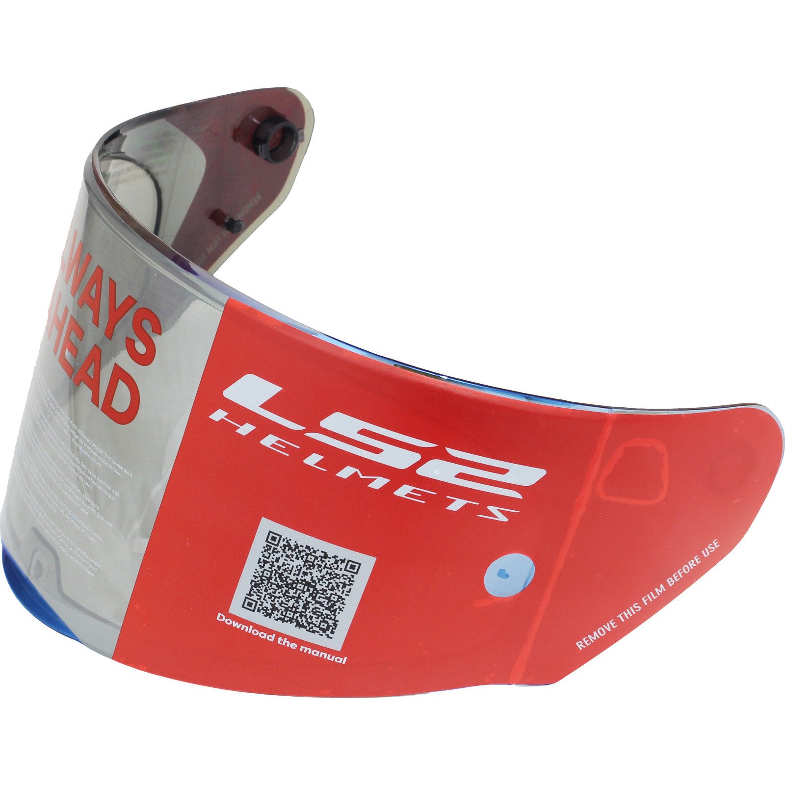 800012617 - LS2 FF320 FF353 Visor Iridium Blue