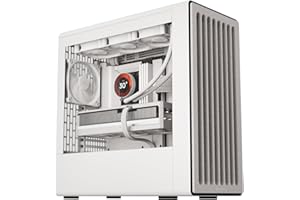 HAVN BF360 ATX Mid Tower PC Case – Semi-Open SGCC Steel Frame, SimpliCable Cable Management, Detachable Top Bracket, Quiet Op