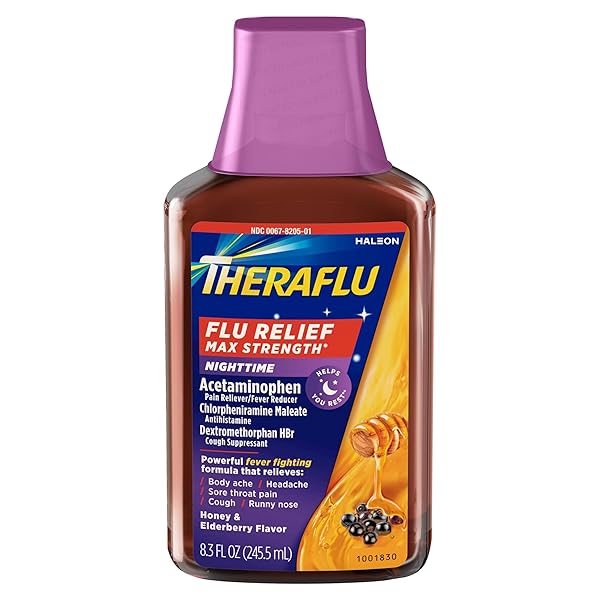 THERAFLU MAX STRENGTH NIGHTTIME FLU MEDICINE FOR FLU...