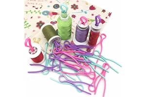 Keep Your Bobbin Threads Matched Up with Your Thread Spools Bobbins Buddies Set of Sewing Machine Quilting Supplies Sewing Pr
