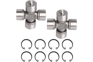 2PCS Rear Driveshaft u-joint Set, for Can Am Outlander 450 500 570 650 800 1000/Quest 650/Commander 800 1000/Renegade/Maveric