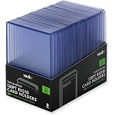 Vault X 130pt Toploaders (25 Pack) 3" x 4" Rigid Card Holders for TCG | Protects &amp; displays cards, 130pt rigid. Seamless, crystal-clear 3" x 4" toploaders. 25-pack for sports cards &amp; collectors.