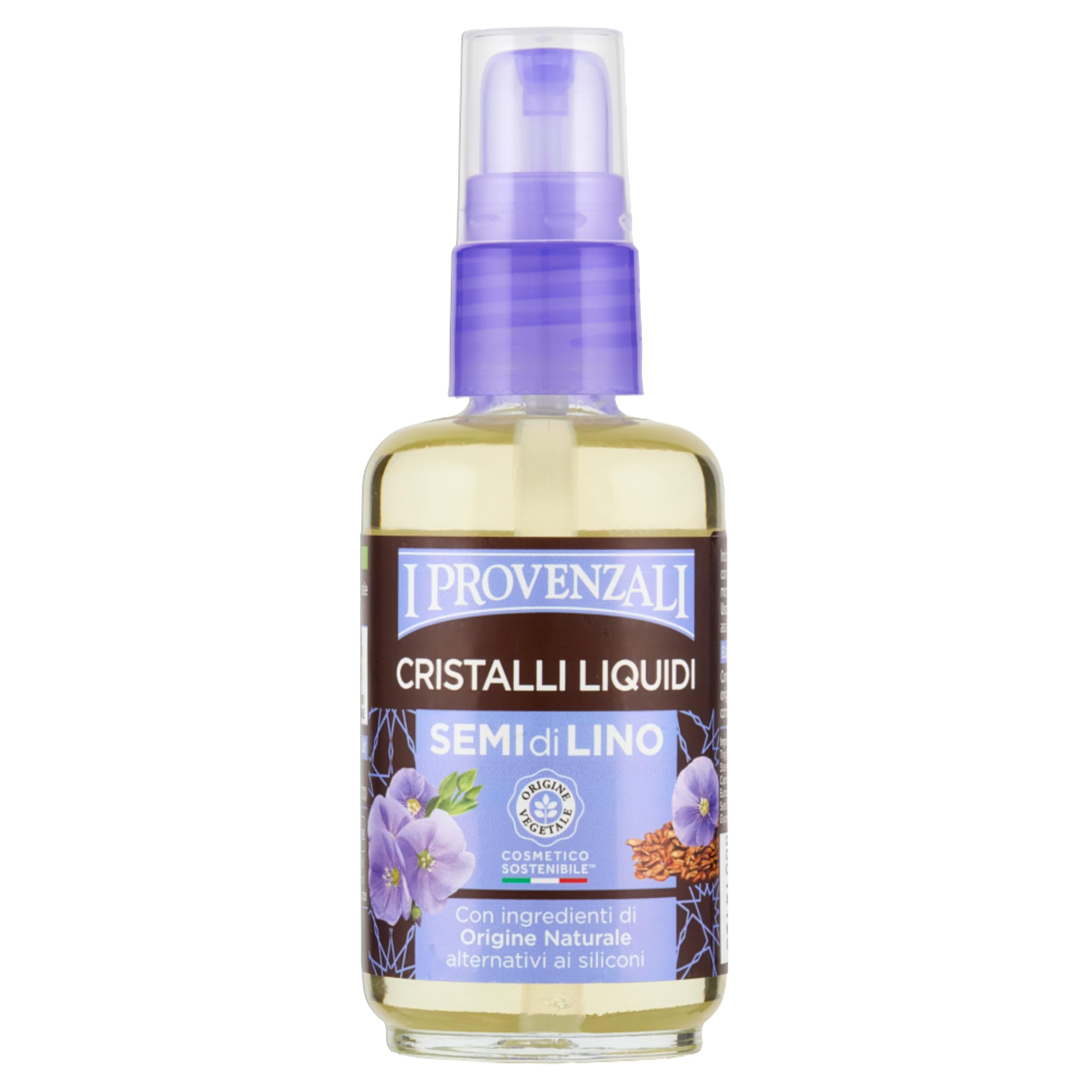 I PROVENZALI Set Liquid Glass Serum Hair Linseed Seed Oil 1 x 50 ml