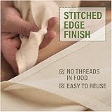 Country Trading Co Organic Unbleached Cotton Cheesecloth 23x23 2 Squares view 3