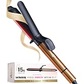 ELLA BELLA&reg; Curling Iron 1.25" Professional Ceramic Wand, All Hair Types | Professional Hair Curler - Transform Your Look in Seconds. Suitable for All Hair Types, Ceramic Technology