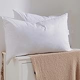 Goose Down Feather Pillows, Soft Bed Pillows Queen