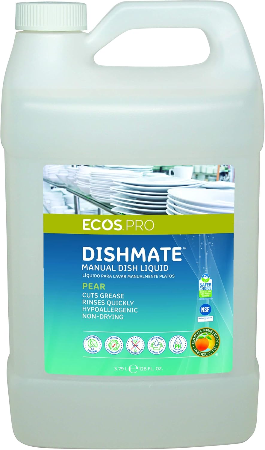 Earth Friendly Products Proline PL9720/04 Dishmate Pear UltraConcentrated Liquid Dishwashing
