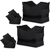 Twod Outdoor Shooting Rest Bags - Target Sports Bench Rest with Front & Rear Support SandBag Stand Holders for Gun Rifle Shooting Hunting Photography - Unfilled