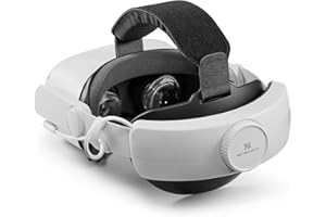 BINBOK VR Head Strap with Battery Pack for Meta/Oculus Quest 2, 8000mAh Adjustable Elite Strap Compatible with Oculus Quest 2, Lightweight&Fast Charging Design VR Accessories