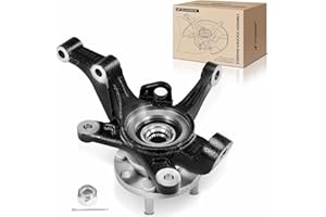 A-Premium Front Right Steering Knuckle & Wheel Bearing Hub Assembly Compatible with Chevrolet Aveo 2004-2011, Aveo5 2007-2011 & Pontiac G3 2009-2010, Passenger Side