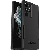 OtterBox Galaxy S22 Ultra Commuter Series Case - Black, Slim &amp; Tough, Pocket-Friendly, with Port Protection