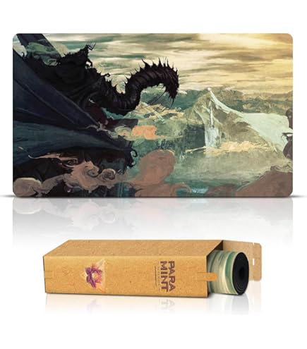 thumbnail image 2 of Paramint The Golden (Stitched) - MTG Playmat By Anato Finnstark - Compatible With Magic The Gathering Playmat - Play Mat Art Designs & Accessories 2 of 14