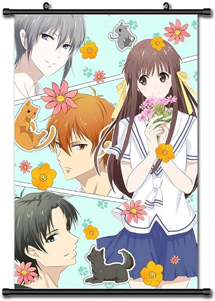 Tomorrow sunny Fruits Basket Anime Scroll Poster Honda Tohru 16x23 Inches (16"x23"(40cmx60cm