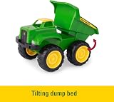 John Deere 6'' Dump Truck & Loader Tractor Set Green Toy Car Brand John Deere view 2