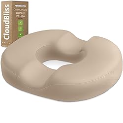 CloudBliss Donut Pillow Seat Cushion Chair Pad for