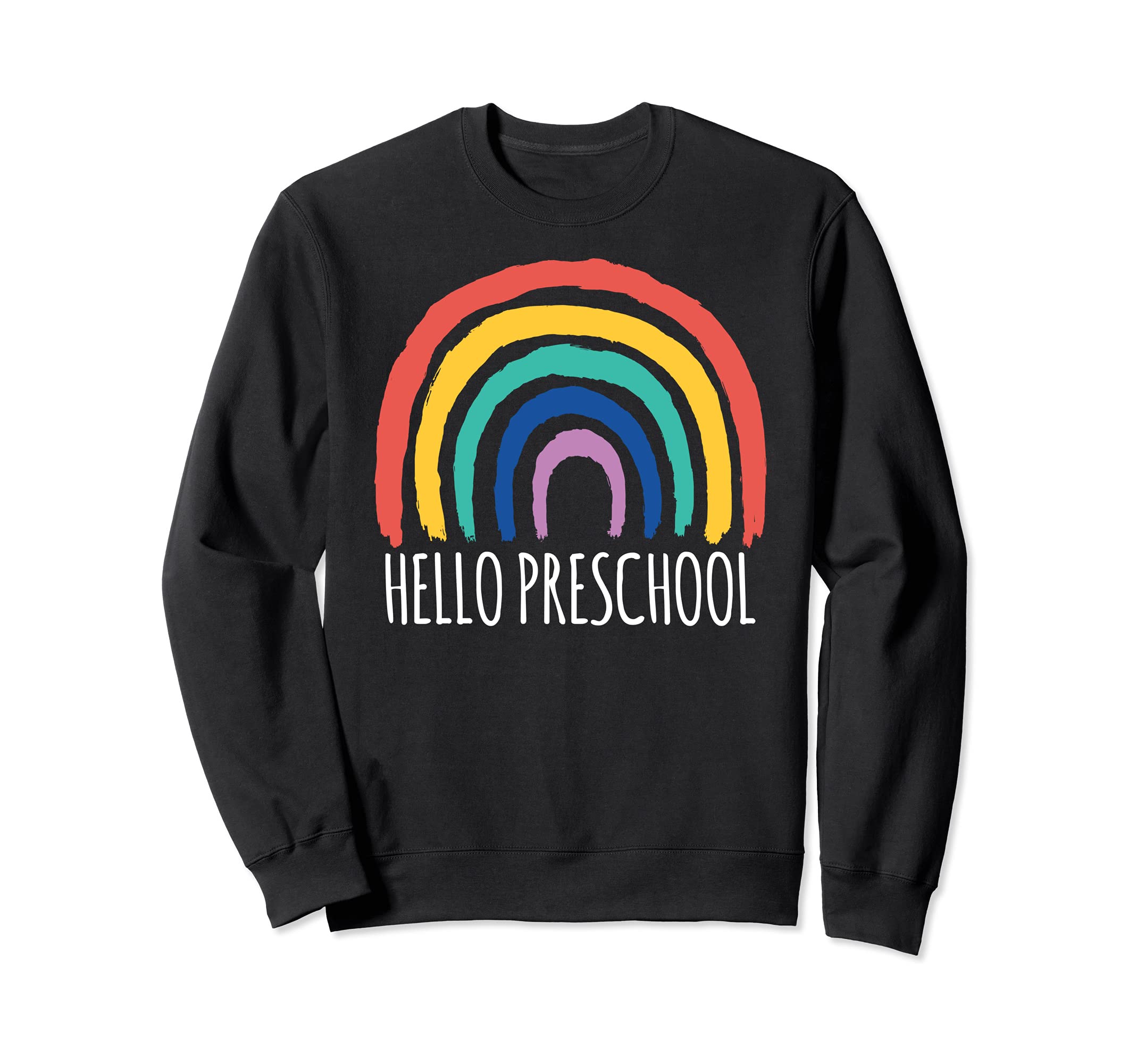 HELLO PRESCHOOL Goodbye School Teacher Pre-K Student Kids Sweatshirt