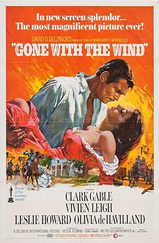 Gone With the Wind Original Movie Poster, 1968 at Amazon's Entertainment  Collectibles Store