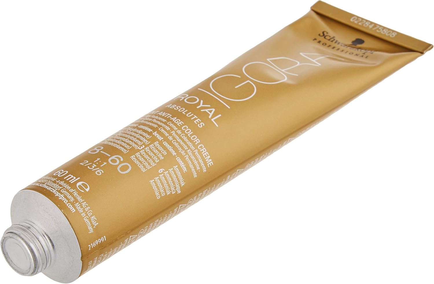 Schwarzkopf IR A 8-60 60ml, No. 8-60 Light Blonde Chocolate Natural - Image 4