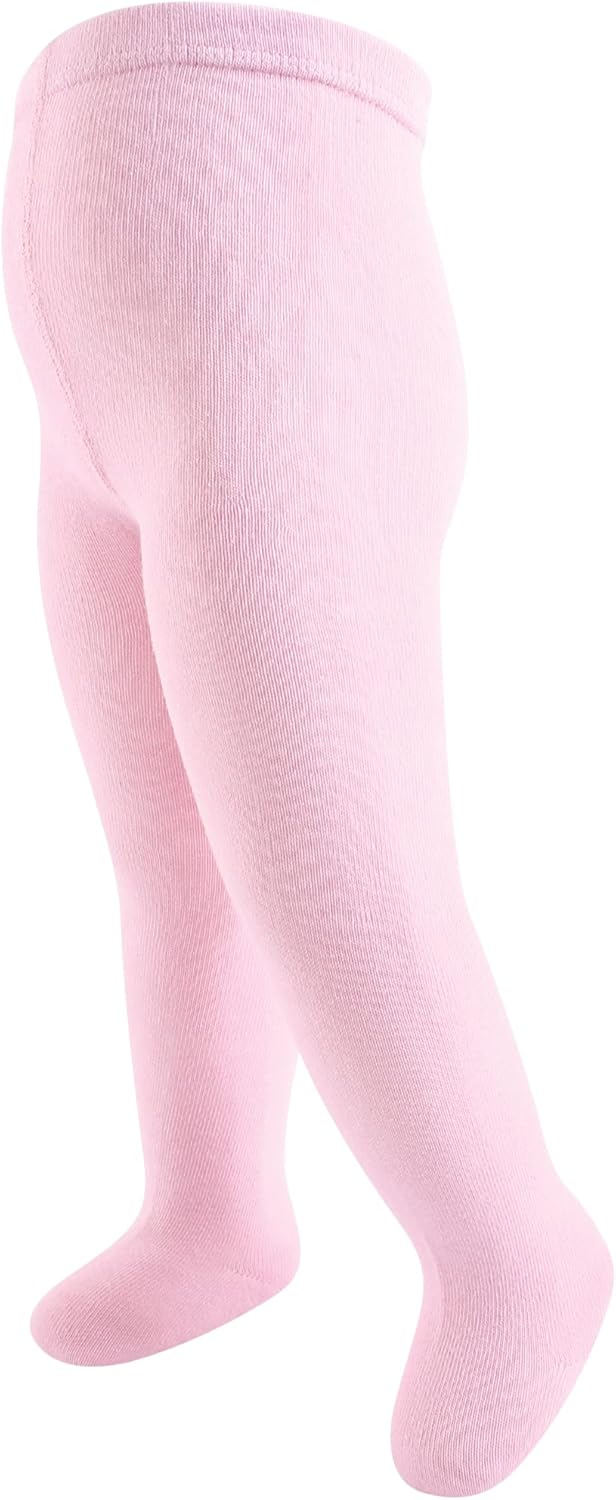 Touched by Nature Baby and Toddler Girl Organic Cotton Tights: Clothing