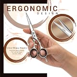 OCBA 6 Inch Hairdressing Scissor Professional Sharp Stainless Steel view 7