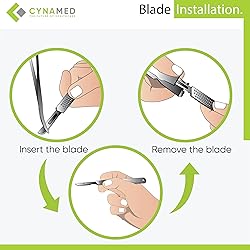 Cynamed 3-Piece Professional Dermaplaning Tool Kit