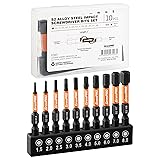 GRENPRO Hex Bit Set,Impact Hex Head Allen Wrench