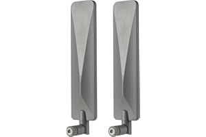 EIFAGUR Cellular Trail Camera Upgrade Replacement SMA Male Antenna Booster for Spypoint LM2 Flex Flex-S Flex-M Flex-Dark Flex G-36 Moultrie Spartan Covert Muddy 4G LTE Cellular Trail Camera, 2-Pack